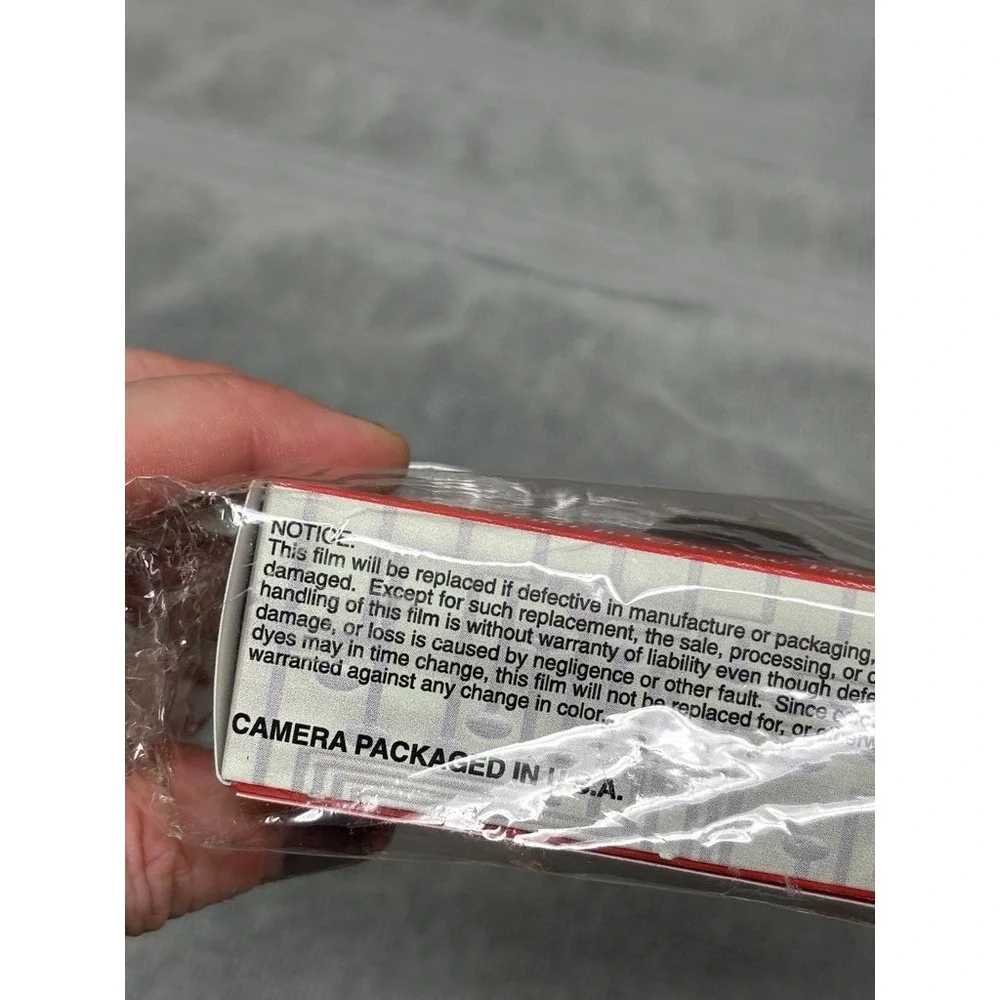 Vintage NEW Disposable Camera Space Earth Graphic Sealed Promo 35mm‎ JD Edwards